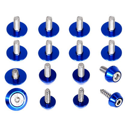 ZSPEC Fenders-Headlights-Bumper-Rad-Brackets Fasteners for '03-05 Dodge Neon SRT-4, Stainless & Billet