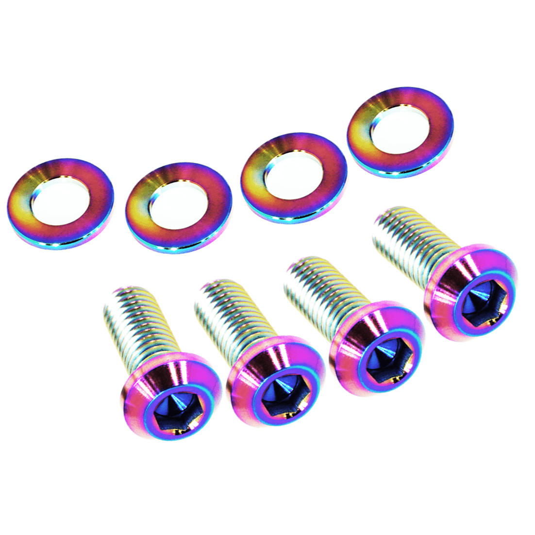 ZSPEC Hood Dress Up Bolts® Fastener Kit for Nissan Z32 300zx, Titanium