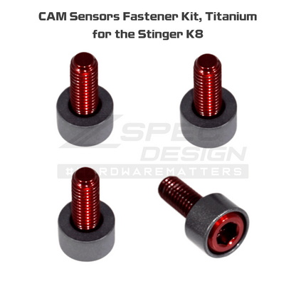 ZSPEC Stage-3 Dress Up Bolts® Fastener Kit for '18+ Stinger GT, Titanium & Billet