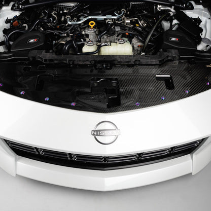 ZSPEC Plastic-Clips Replacements for Z1 Motorsports '23+ Nissan Z RZ34 Radiator Guide, Titanium