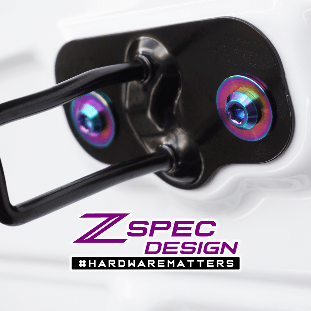 ZSPEC Stage-2 Dress Up Bolts® Fastener Kit for the Tesla Model Y, Grade-5 Titanium
