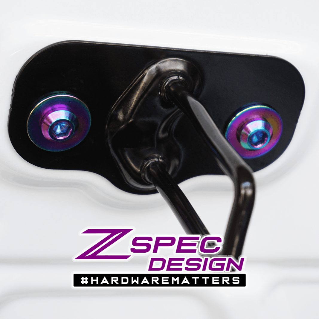 ZSPEC Stage-2 Dress Up Bolts® Fastener Kit for the Tesla Model Y, Grade-5 Titanium
