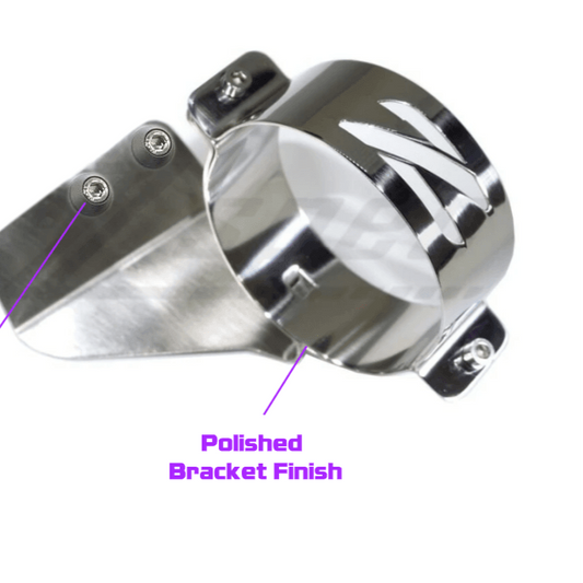 ZSPEC RHD Fuel Filter Bracket for Nissan Z32 300zx '90-96, Polished