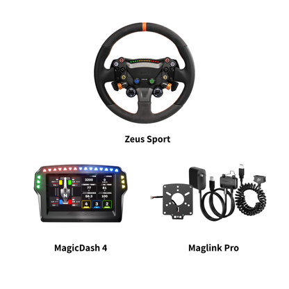 Simagic Zeus Wired Bundle (For Alpha & 3rd-Party Wheelbase)