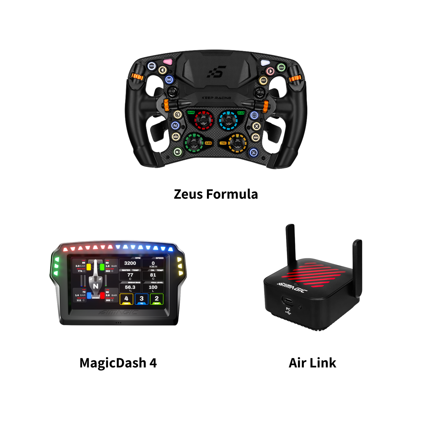 Simagic Zeus Full Wireless Bundle (For EVO)