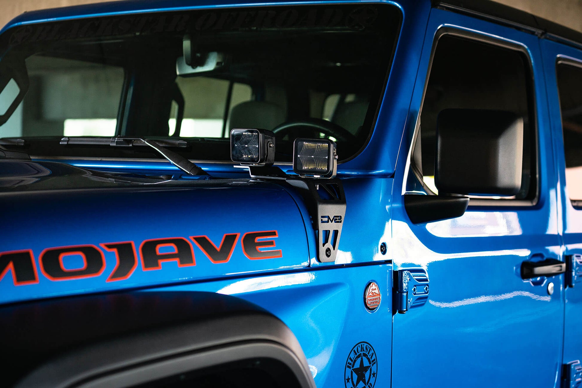 Jeep Rubicon 392 & Mojave Edition Gladiator Pod Light Mounts