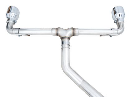 AWE Tuning Track Edition Exhaust for VW MK8 GTI - Chrome Silver Tips 3020-32658