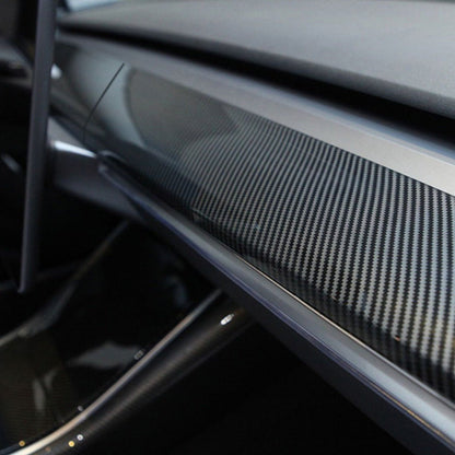 ABS Dashboard Cover for Model 3/Y | 2-Piece Set | 4 Finishes | Waterproof | 3M Adhesive