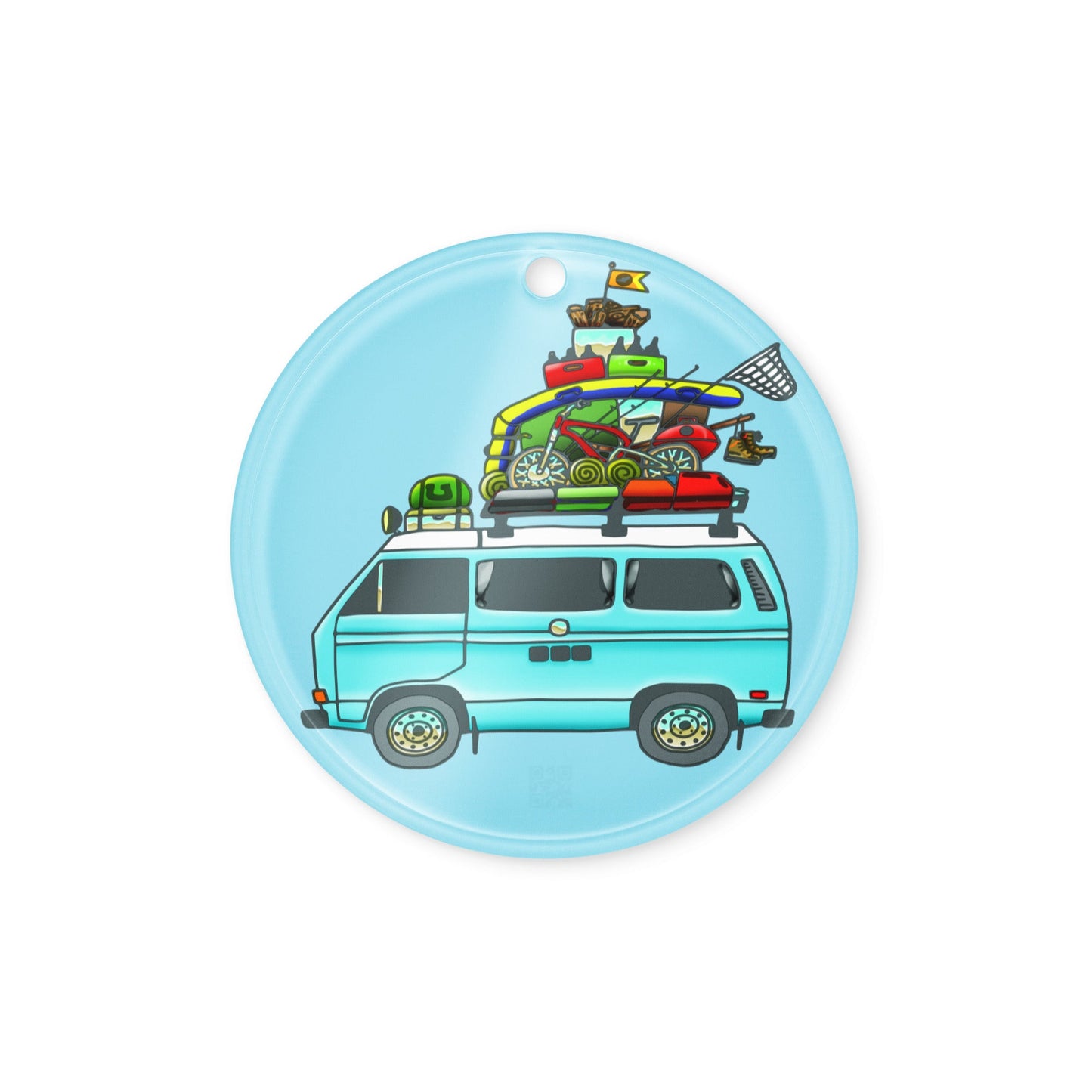 RAD Vanagon Acrylic Ornament