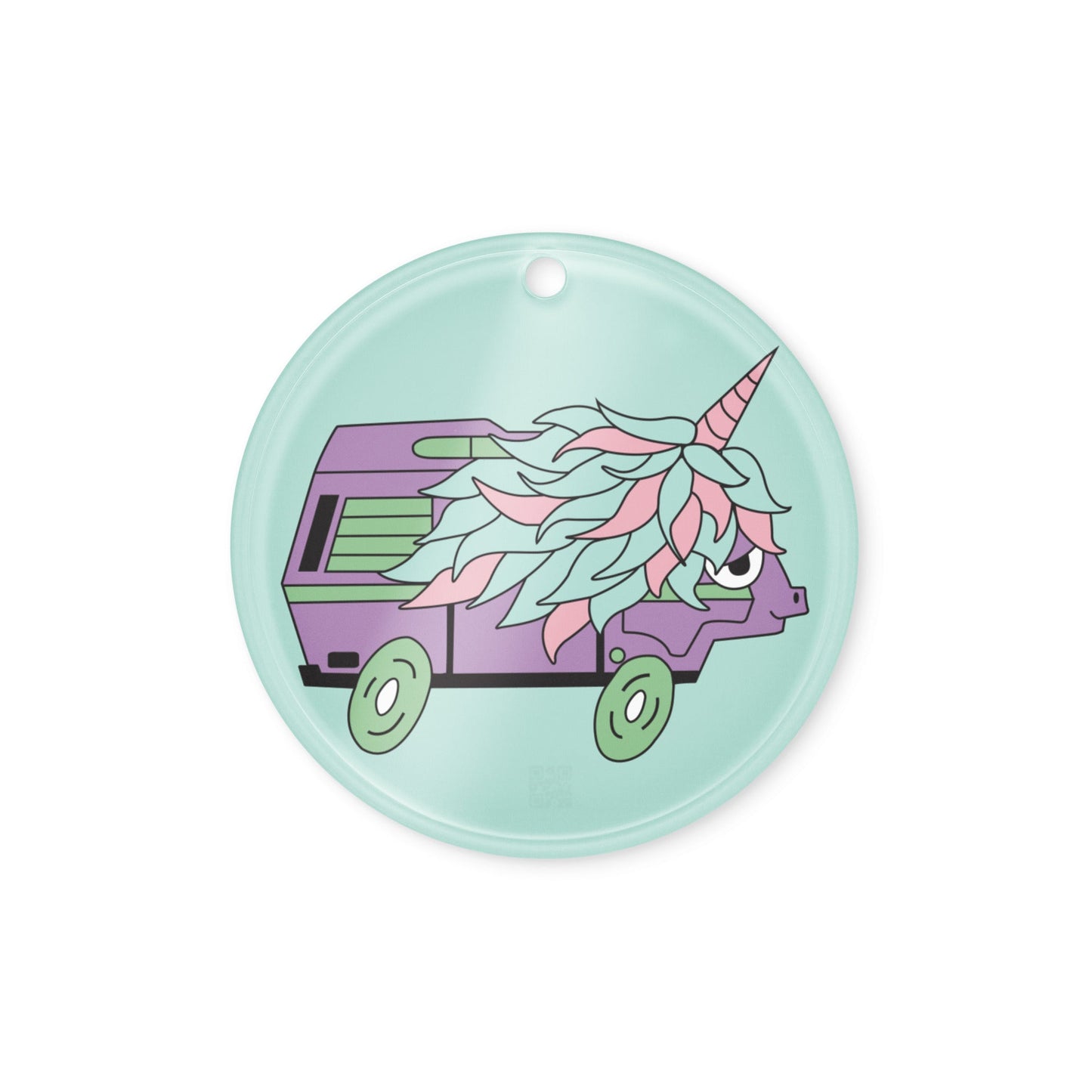 High-Top Hazel Acrylic Ornament