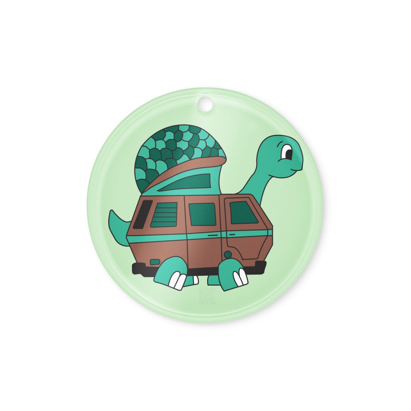Tom Turtle Acrylic Ornament