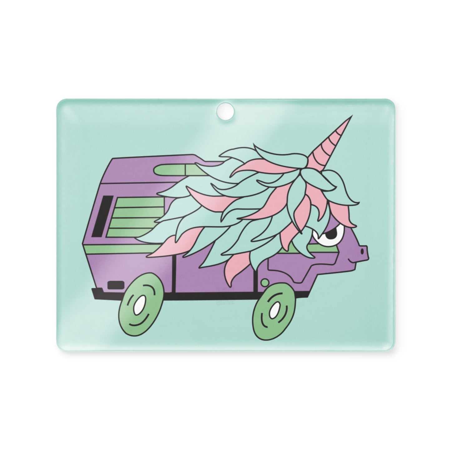 High-Top Hazel Acrylic Ornament