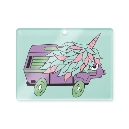 High-Top Hazel Acrylic Ornament