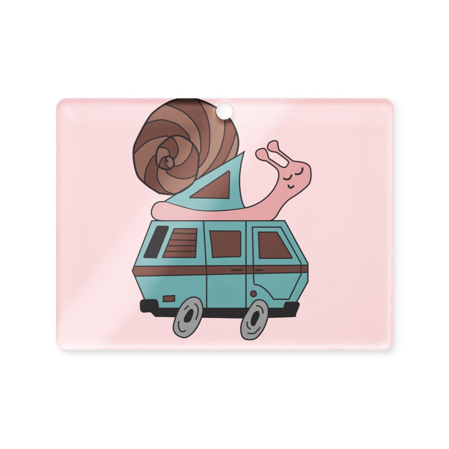 Sally Snail Acrylic Ornament