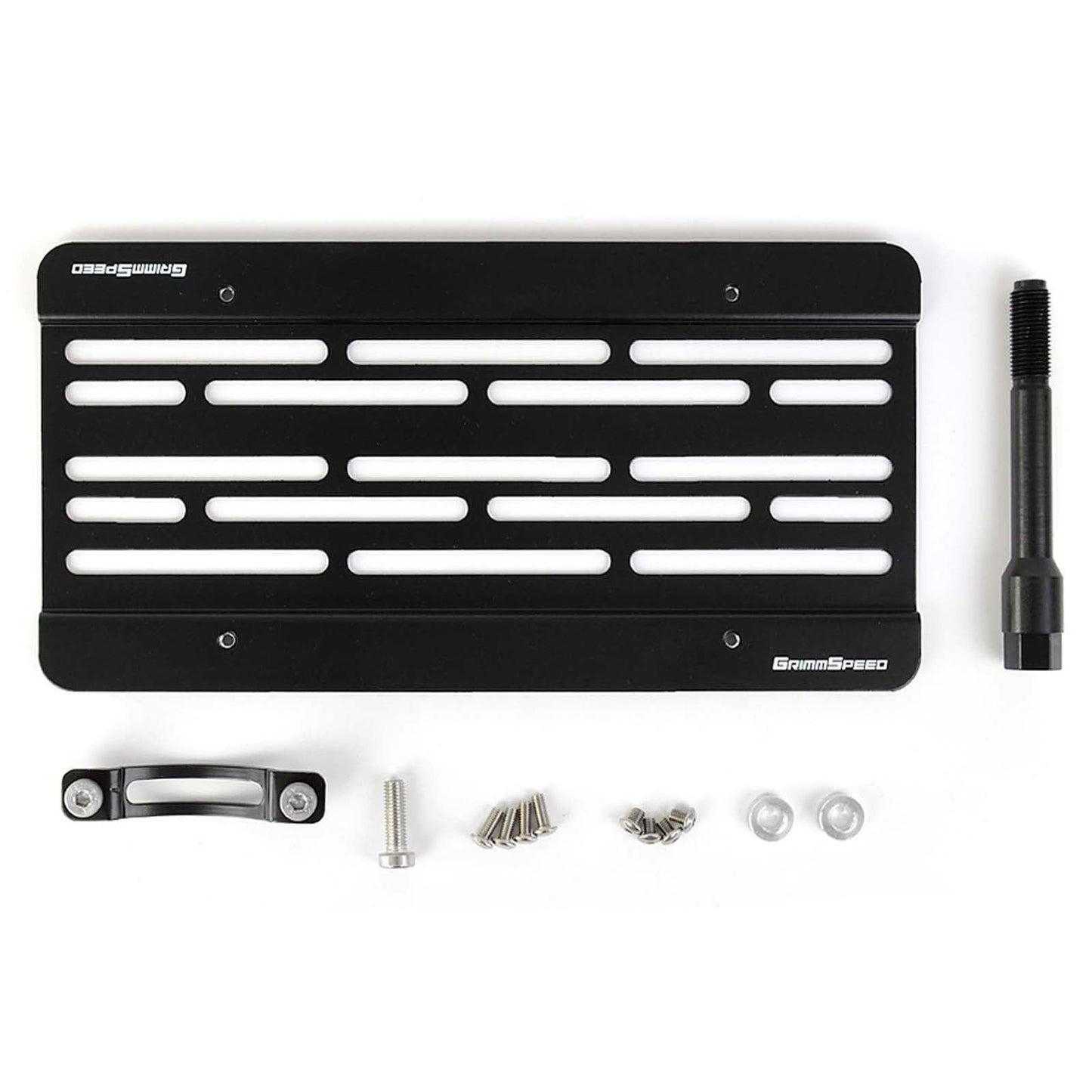 GrimmSpeed License Plate Relocation Kit - 2002-07 Subaru Impreza/WRX/STI GRM094005