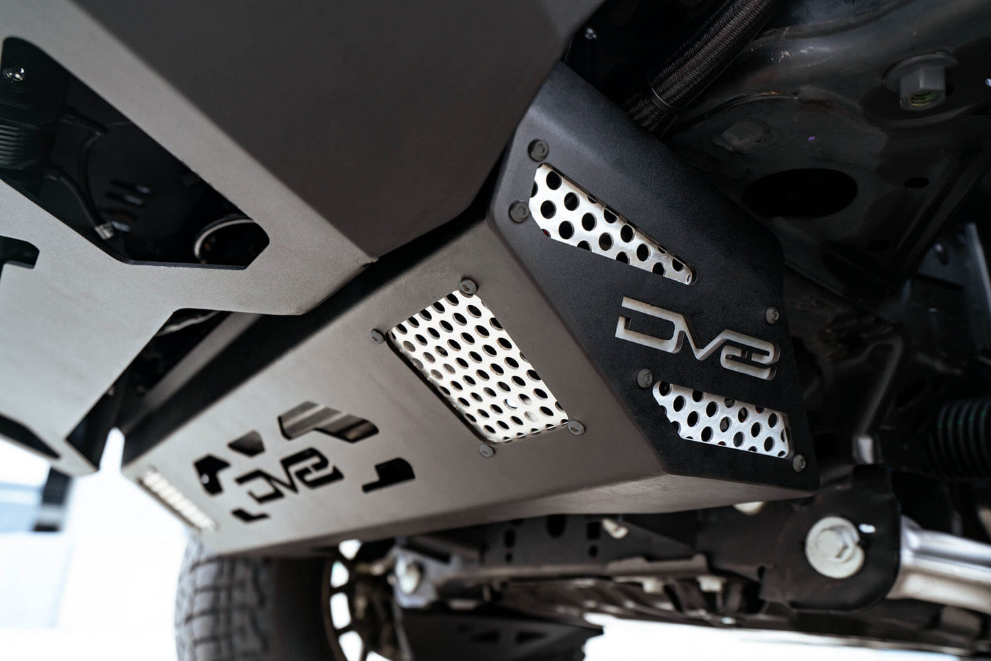 DV8 Offroad 2021-2024 Ford Bronco | Steel Front Skid Plate SPBR-01