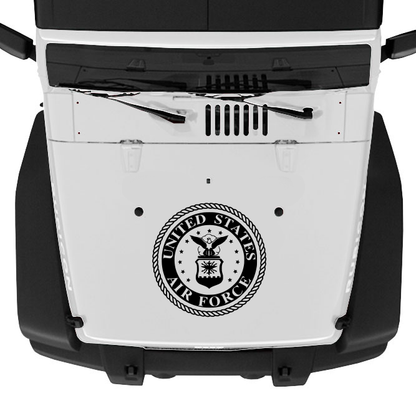 US Air Force Emblem Hood Graphic