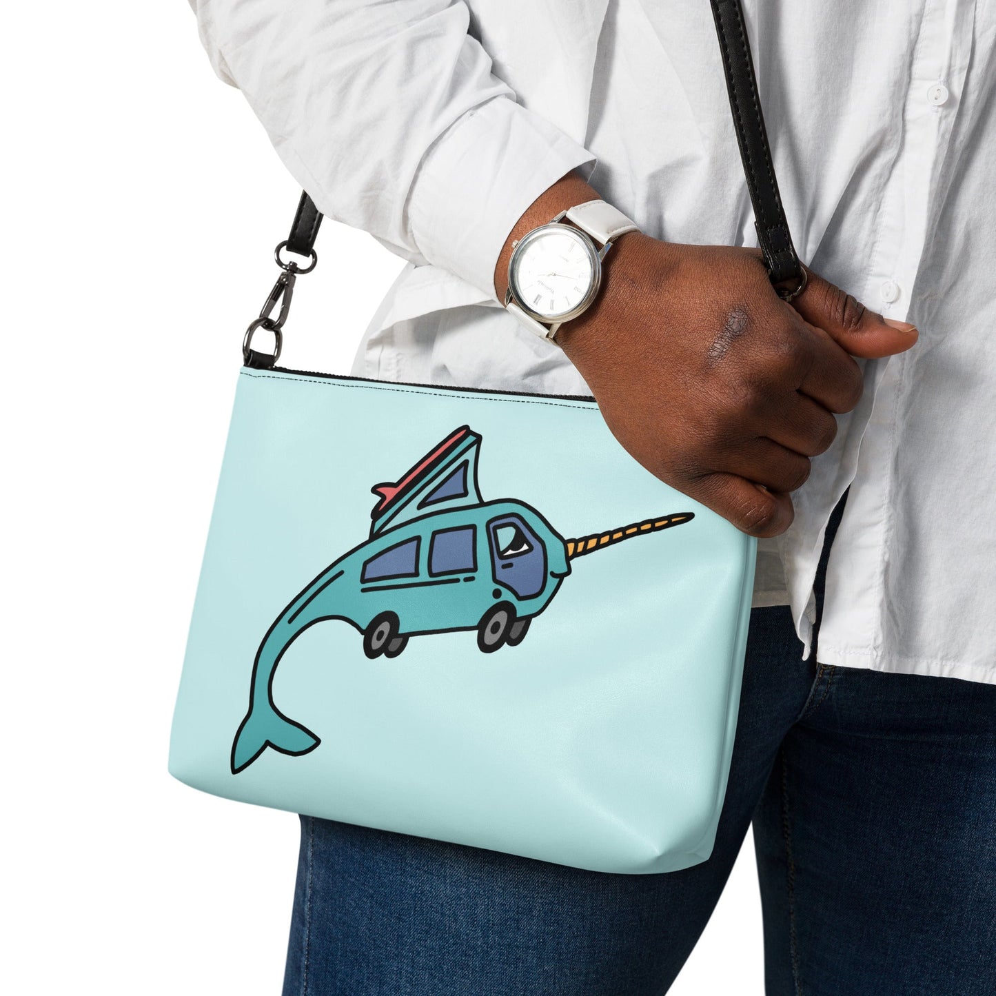 Narwhal Ned Crossbody Bag