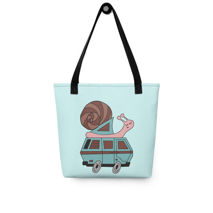 Sally Snail Tote Bag