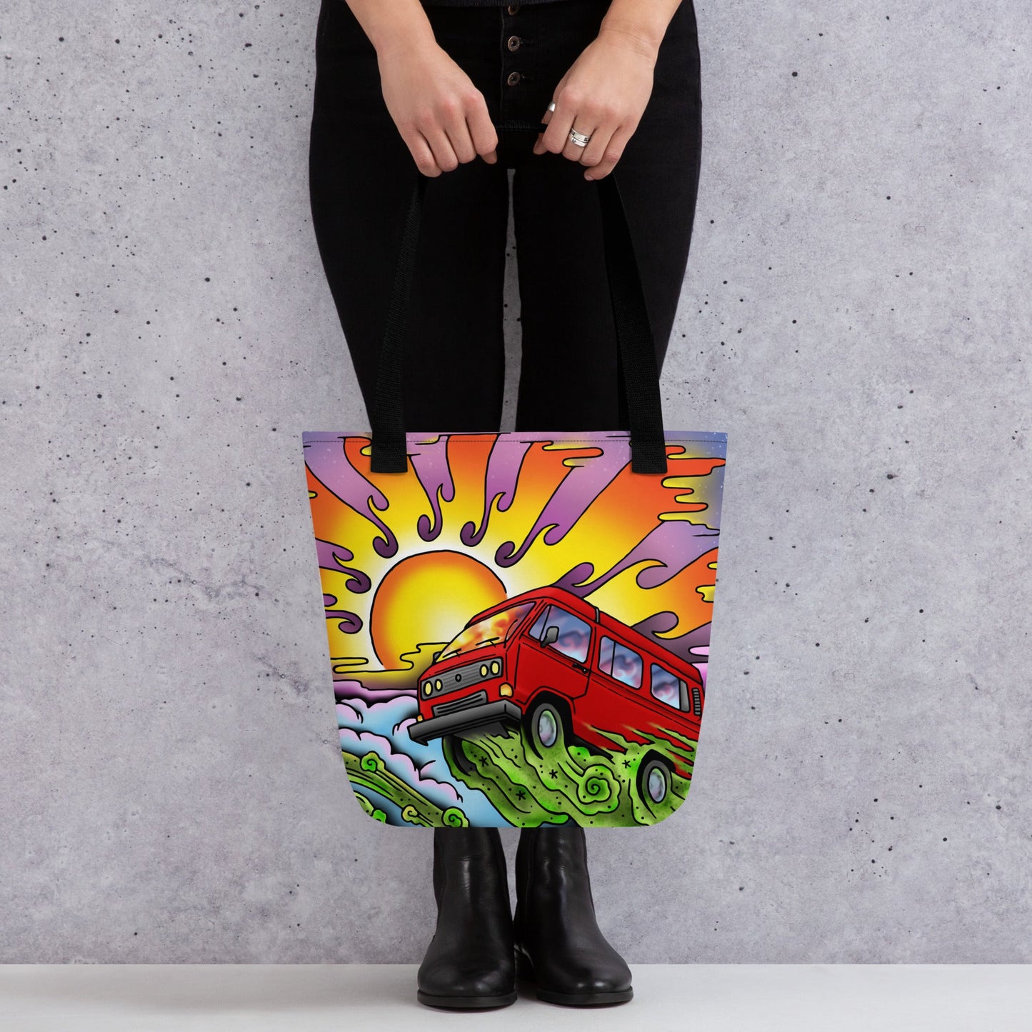 Van & Sun Tote Bag