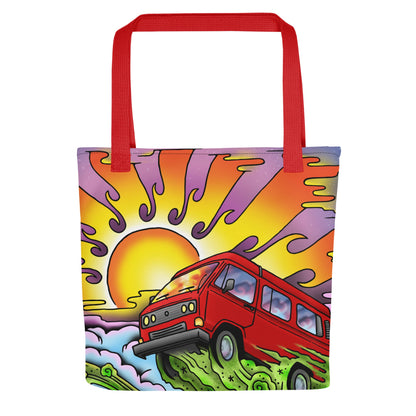 Van & Sun Tote Bag