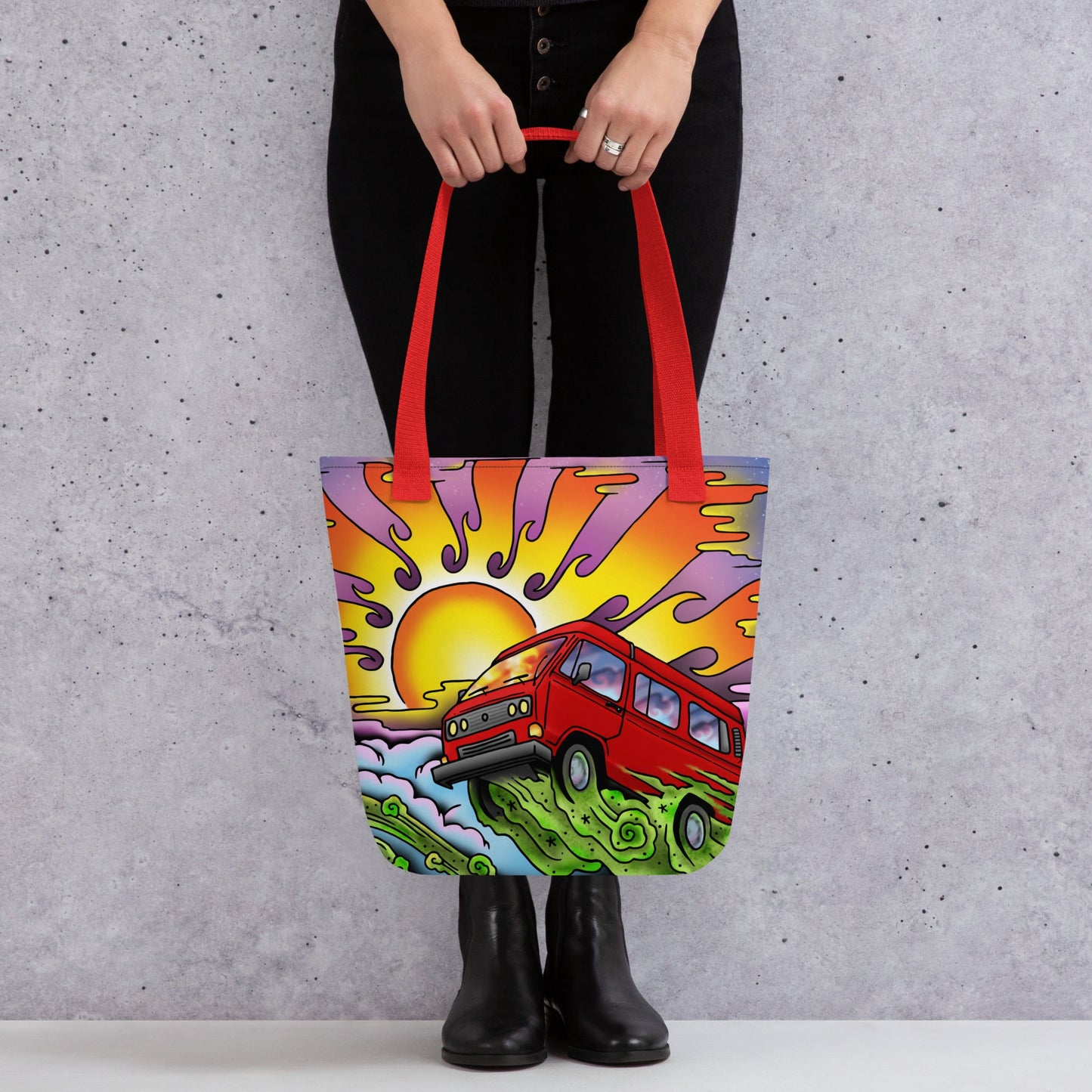 Van & Sun Tote Bag