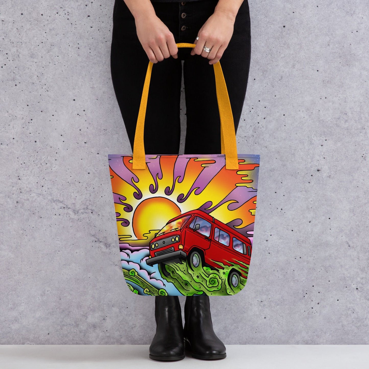 Van & Sun Tote Bag