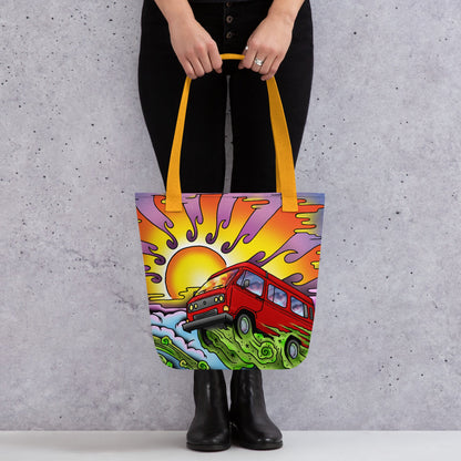 Van & Sun Tote Bag