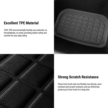 All Weather 3D Front Trunk Mat for Tesla Model Y