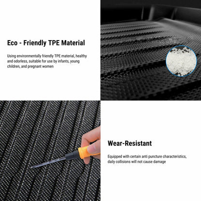 All Weather Front And Rear TPE Trunk Mat for Model Y | TESERY