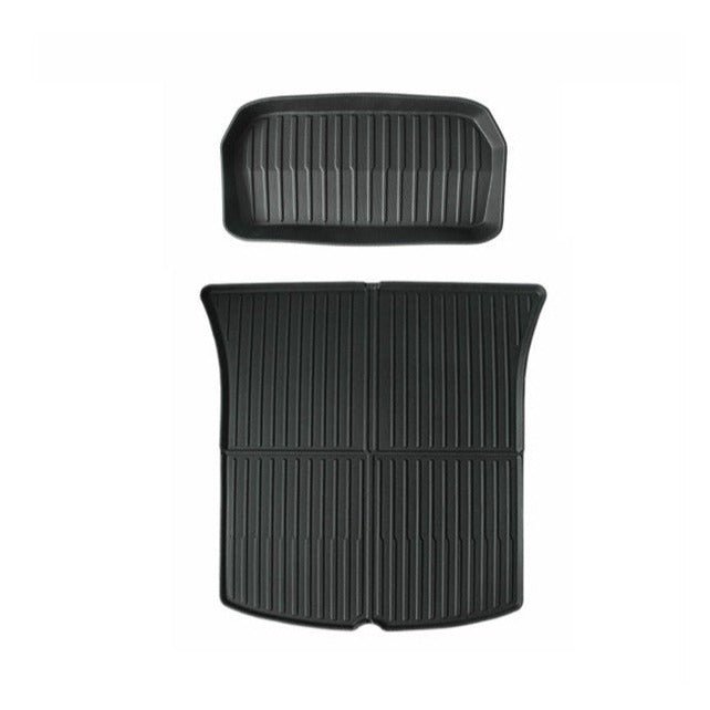 All Weather Front And Rear TPE Trunk Mat for Model Y | TESERY