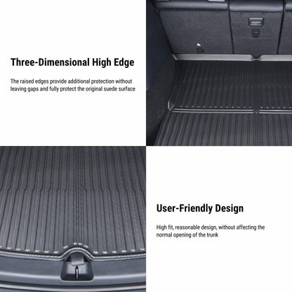 All Weather Front And Rear TPE Trunk Mat for Model Y | TESERY