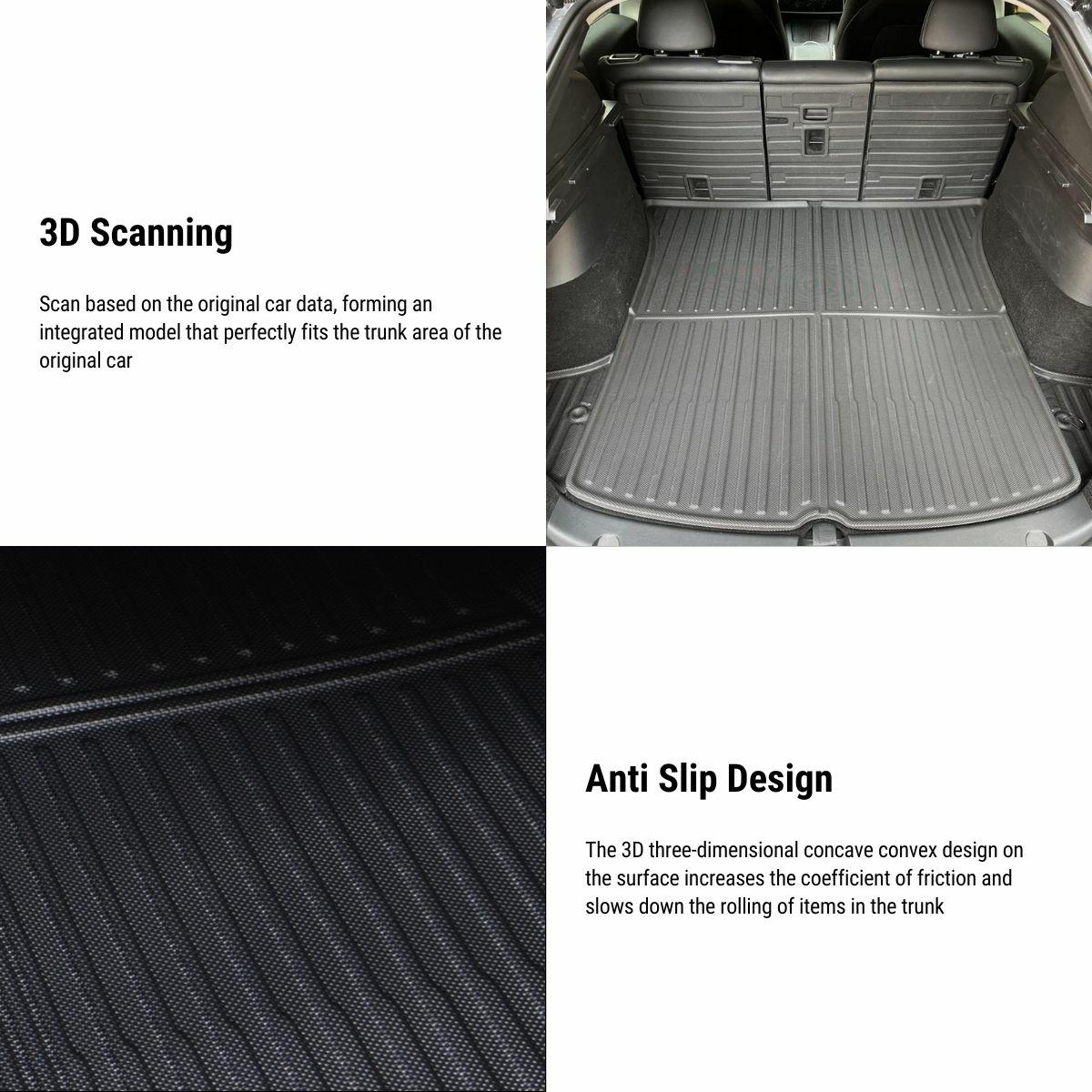 All Weather Front And Rear TPE Trunk Mat for Model Y | TESERY