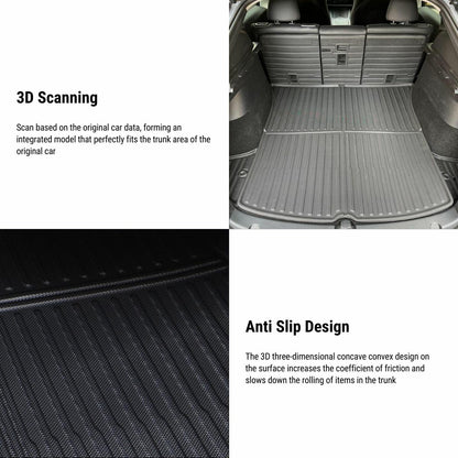 All Weather Front And Rear TPE Trunk Mat for Model Y | TESERY