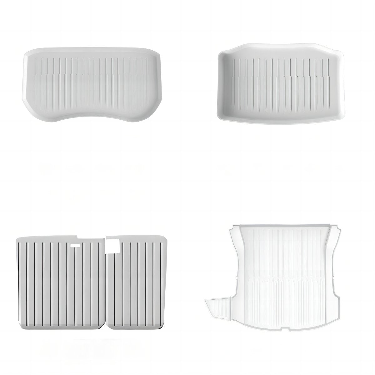 All Weather TPE Front Rear Trunk Mat for Tesla Model Y