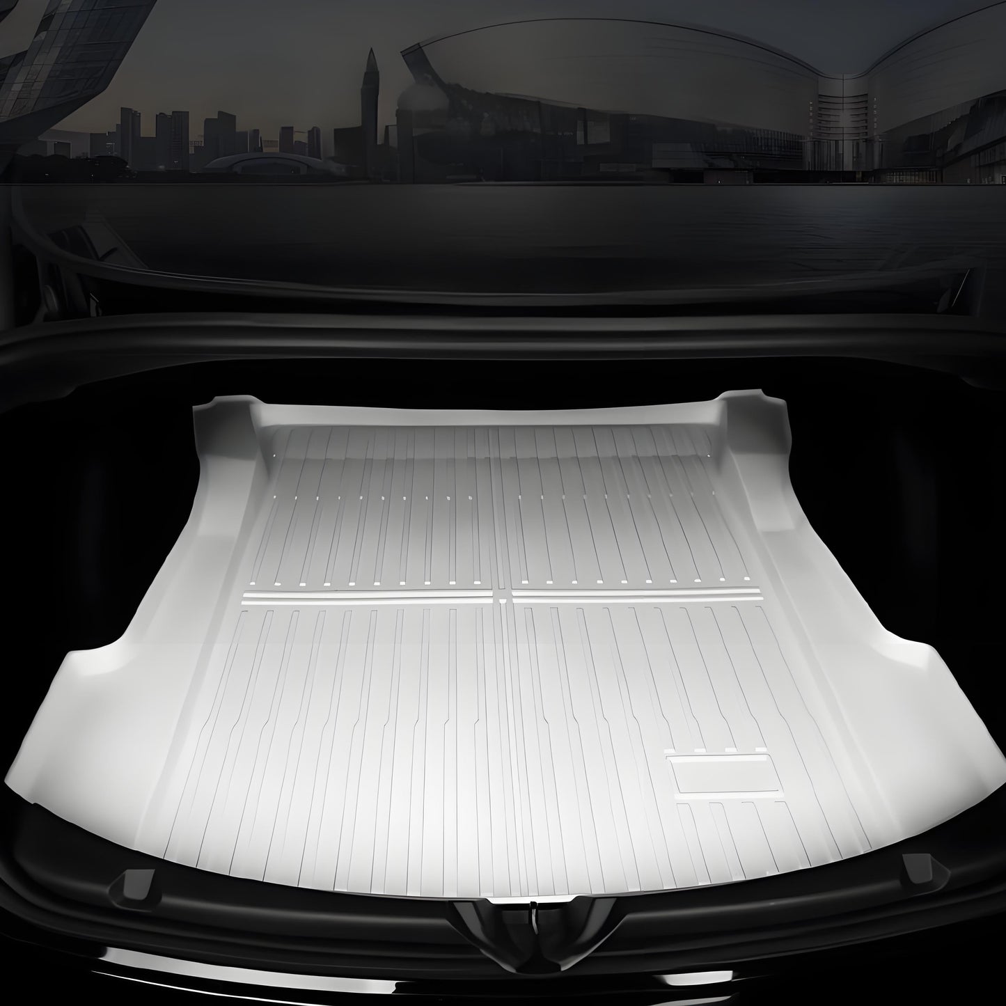 All Weather TPE Front Rear Trunk Mat for Tesla Model Y