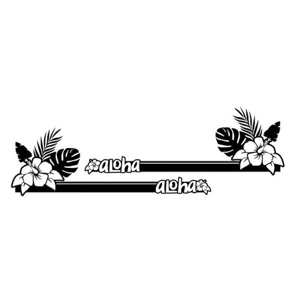 Aloha! Beach themed Side Graphics