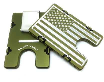 American Flag -  BilletVault Aluminum Wallet