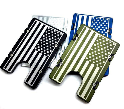 American Flag -  BilletVault Aluminum Wallet