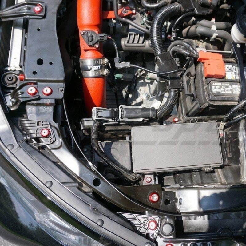 ZSPEC Stage-3 Dress Up Bolts® Fastener Kit for '17+ Honda Civic Si, Stainless & Billet