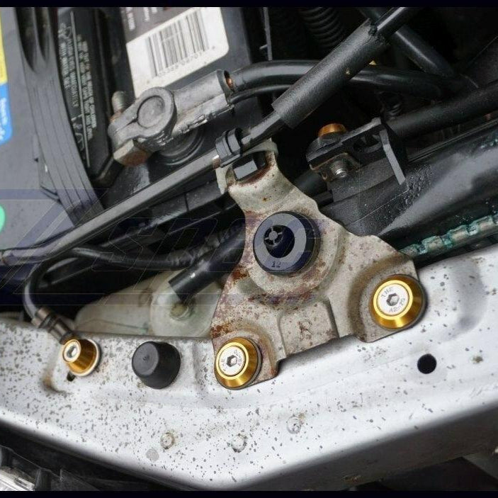 ZSPEC Stage-3 Dress Up Bolts® Fastener Kit for '97-01 Honda Prelude 2.2L H22, Stainless & Billet