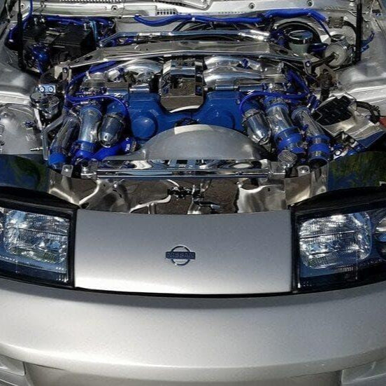 ZSPEC Stage-3 Dress Up Bolts® Fastener Kit for '90-99 Nissan 300zx Z32, Stainless & Billet