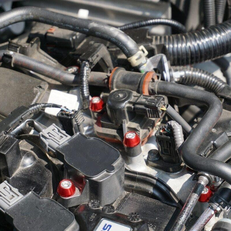 ZSPEC Stage-3 Dress Up Bolts® Fastener Kit for '17+ Honda Civic Si, Stainless & Billet