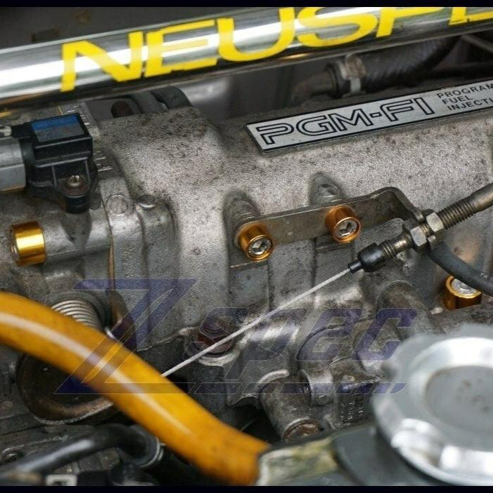 ZSPEC Stage-3 Dress Up Bolts® Fastener Kit for '97-01 Honda Prelude 2.2L H22, Stainless & Billet