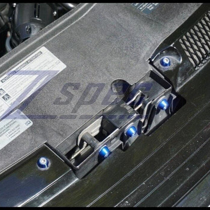 ZSPEC Stage-1 Dress Up Bolts® Fastener Kit for '10-14 VW MK6 Golf GTI/Jetta 2.0L, Stainless & Billet