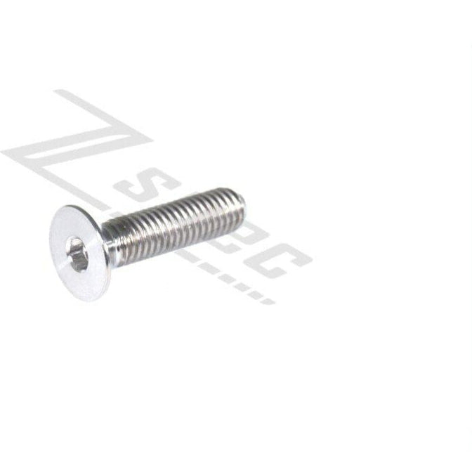 ZSPEC M5-0.8x25mm Flat-Head FHSC Fastener/Bolt, Titanium Grade-5, Per Each