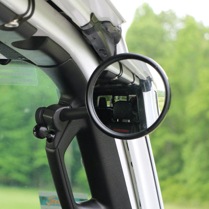 A-PILLAR SIDE MIRRORS FOR 2018 - 2023 JEEP WRANGLER JL & GLADIATOR - CMM OFFROAD