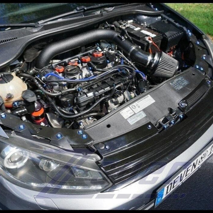 ZSPEC Stage-1 Dress Up Bolts® Fastener Kit for '10-14 VW MK6 Golf GTI/Jetta 2.0L, Stainless & Billet