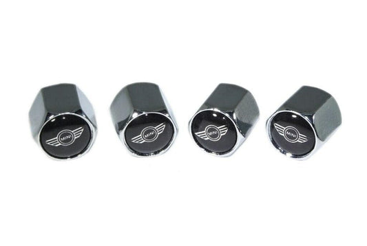 Chrome Valve Stem Tire Caps, Style: Mini