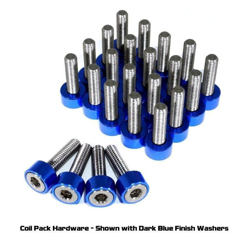 ZSPEC Stage-2 Dress Up Bolts® Kit for Nissan 300zx Z32, Titanium & Billet